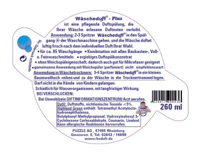 Preview: Wäscheduft Highland Green Plus Restposten TS